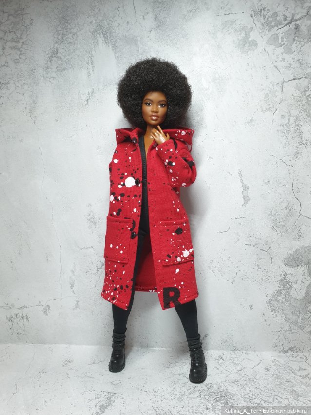Аэлита. Ещё одно пальто — Одежда и обувь для кукол своими руками: фото (фото 4)