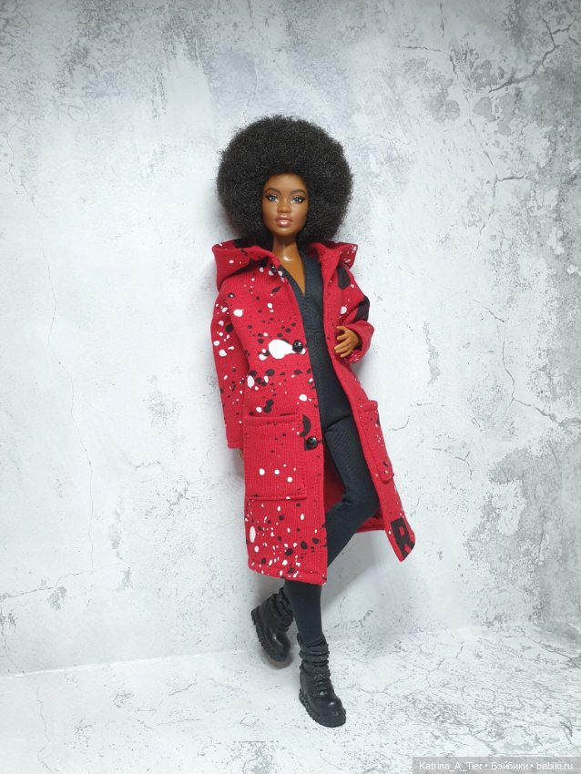 Аэлита. Ещё одно пальто — Одежда и обувь для кукол своими руками: фото (фото 3)