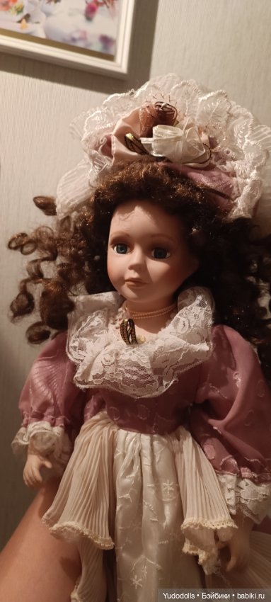Преображение старой фарфоровой куклы