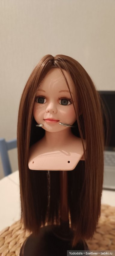 Преображение старой фарфоровой куклы (фото 2)