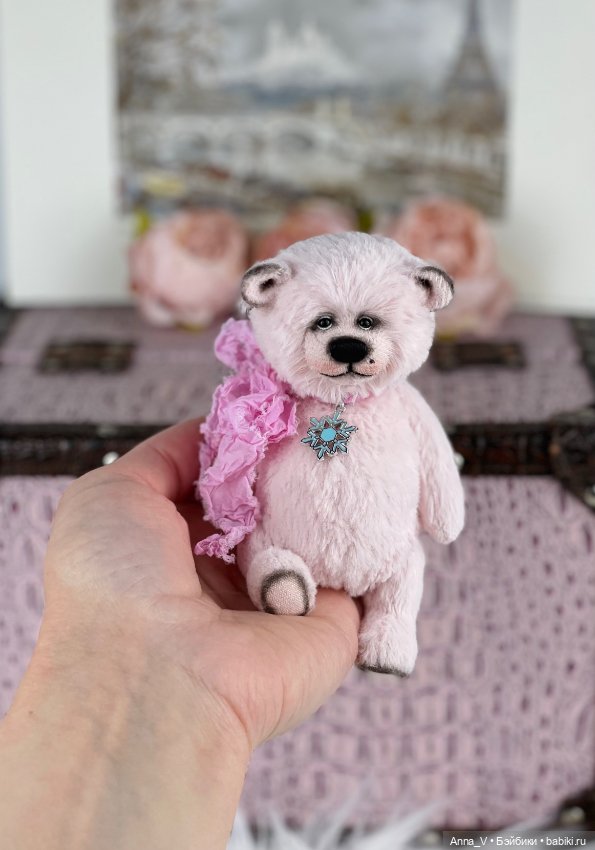 Тедди мишка Буся — Авторские мишки Тедди и друзья: фото (фото 2)