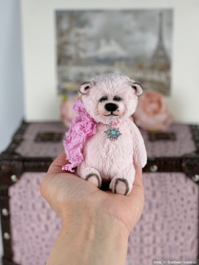 Тедди мишка Буся — Авторские мишки Тедди и друзья: фото (фото 4)
