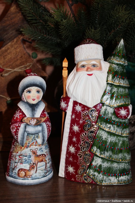 Настоящий Дед Мороз, Снегурочка и лисичка (фото 2)