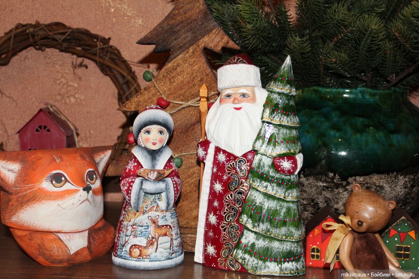 Настоящий Дед Мороз, Снегурочка и лисичка (фото 6)