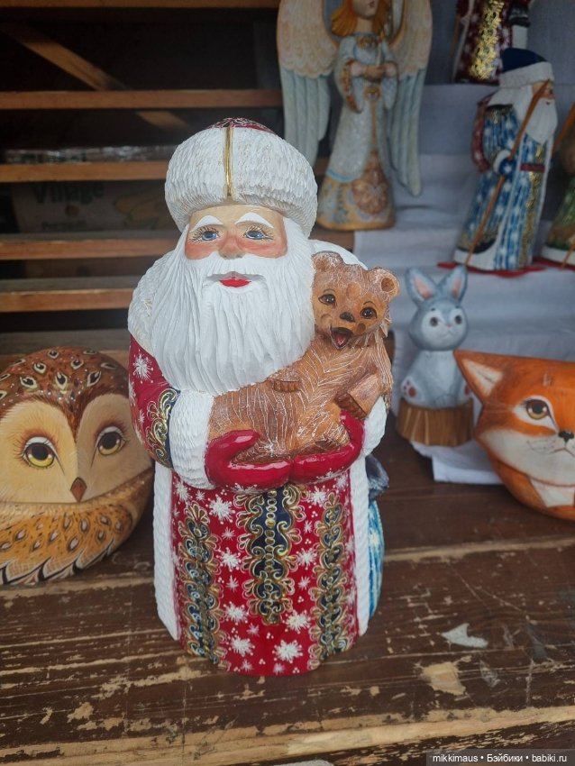 Настоящий Дед Мороз, Снегурочка и лисичка