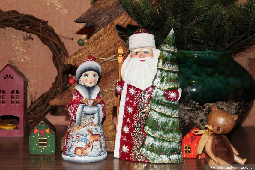 Настоящий Дед Мороз, Снегурочка и лисичка (фото 7)