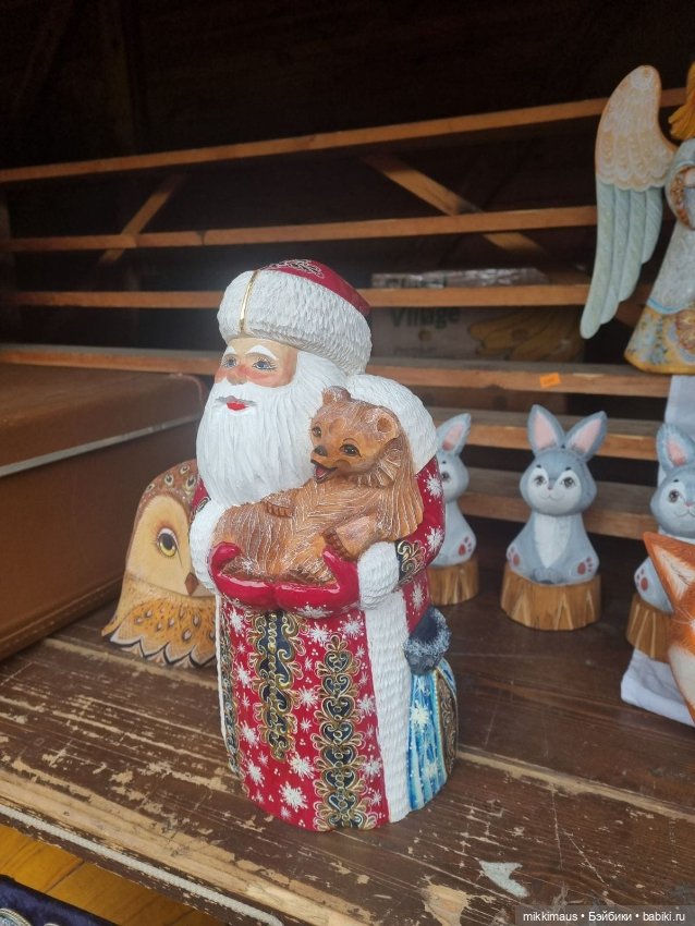 Настоящий Дед Мороз, Снегурочка и лисичка