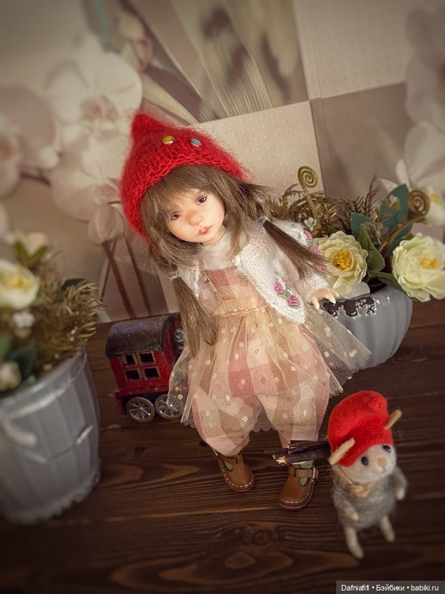 Красные шапочки — Домашние фото авторских кукол: личные коллекции (фото 6)