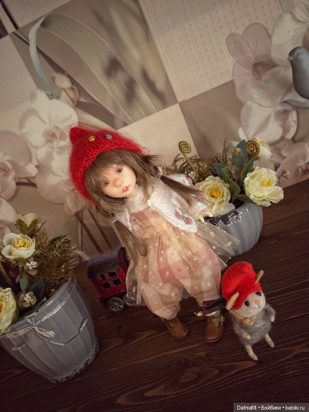 Красные шапочки — Домашние фото авторских кукол: личные коллекции (фото 7)