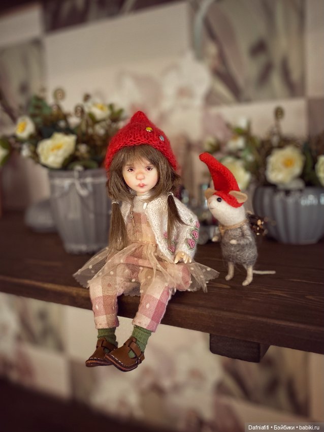 Красные шапочки — Домашние фото авторских кукол: личные коллекции (фото 10)