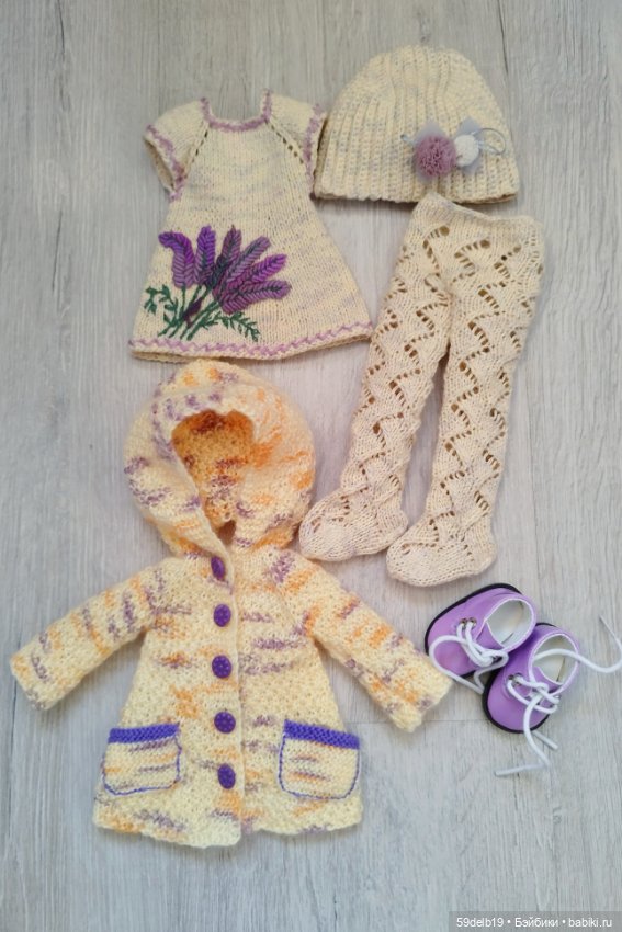 Комплект одежды для паолочек "ЛАВАНДА"