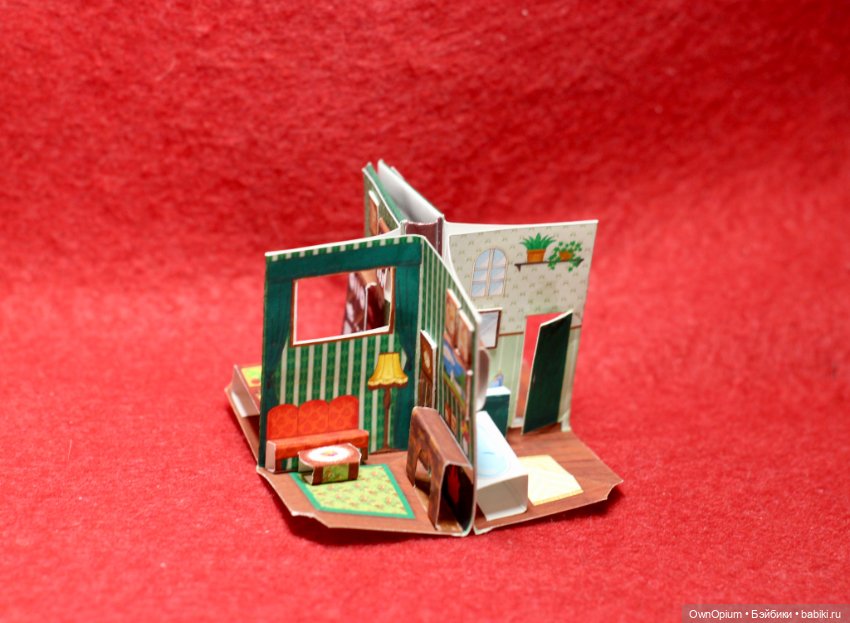 Миниатюрный кукольный дом - книга (фото 6)