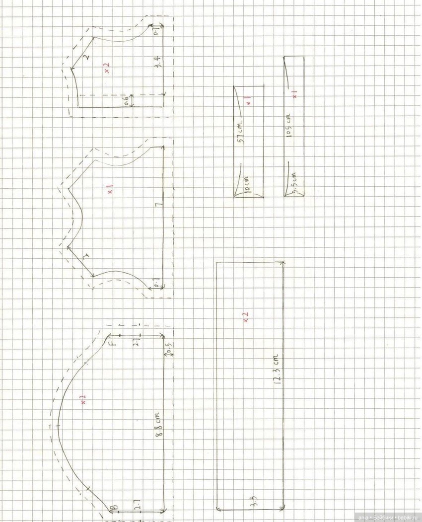 Одежда для куклы, выкройка от Jelly_Blythe (фото 2)