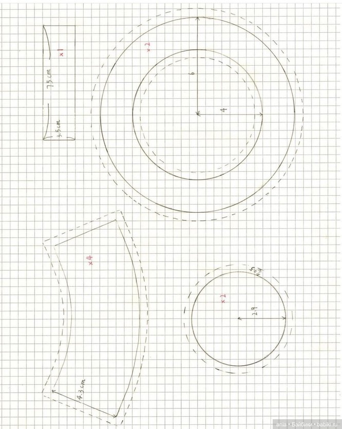 Выкройка одежды для куклы (фото 4)