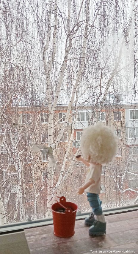 Кузёма в городе. Зимние заботы (фото 6)