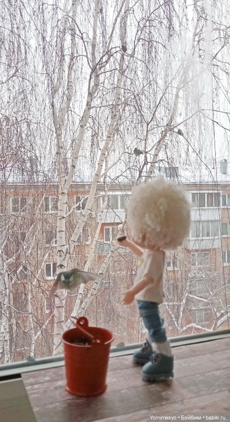 Кузёма в городе. Зимние заботы (фото 5)