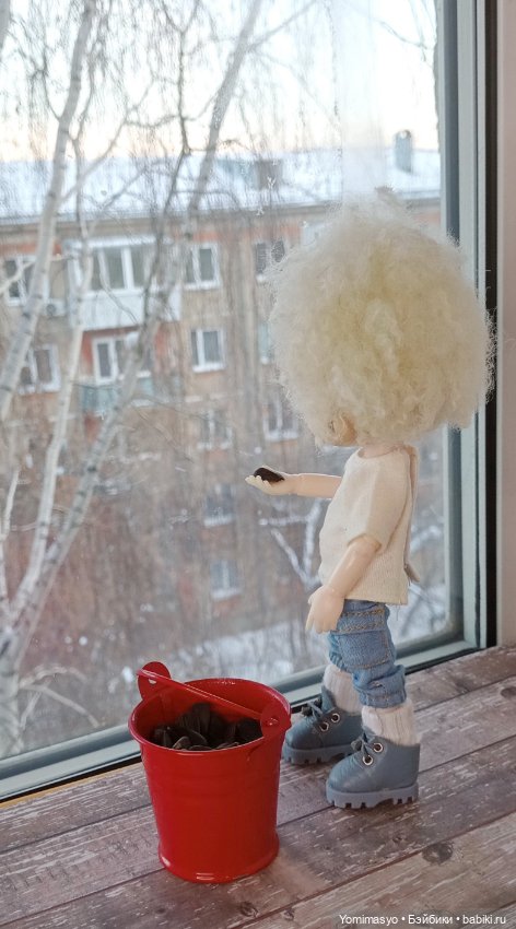 Кузёма в городе. Зимние заботы (фото 3)