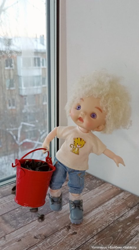 Кузёма в городе. Зимние заботы