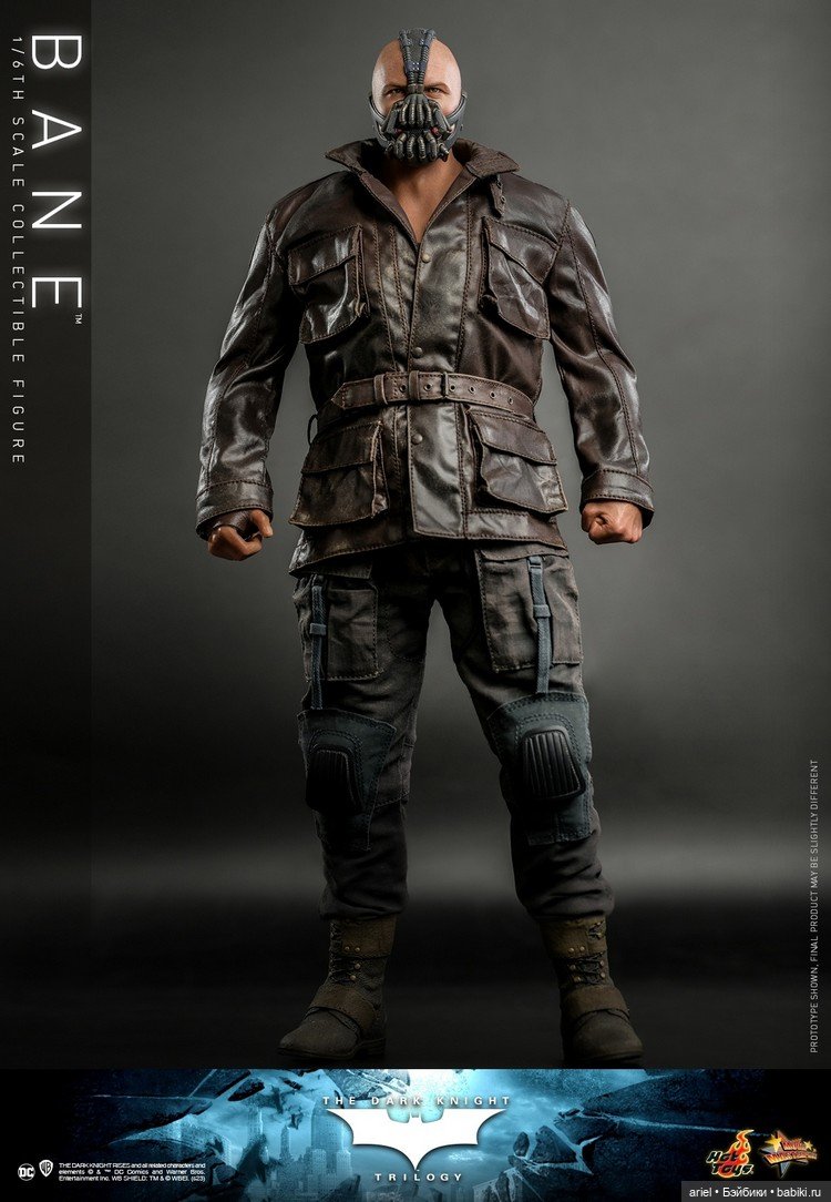 Фигурка Бейна по мотивам фильма «Тёмный рыцарь: Возрождение легенды» от Hot Toys (фото 3)