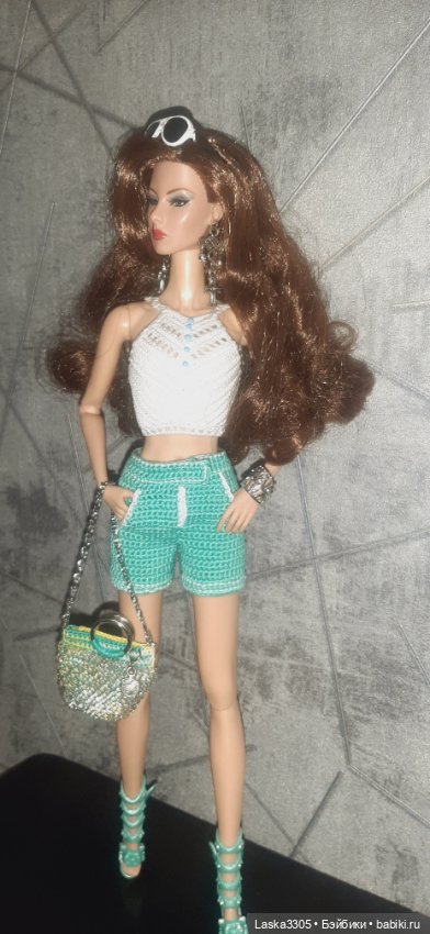 Шорты крючком — Одежда и обувь для кукол своими руками: фото (фото 5)