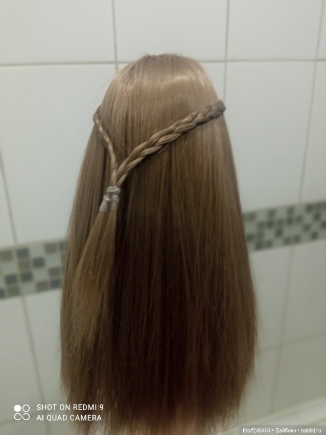 Авторская радужная девочка, на шарнирном теле ymy . Ручная работа (фото 3)