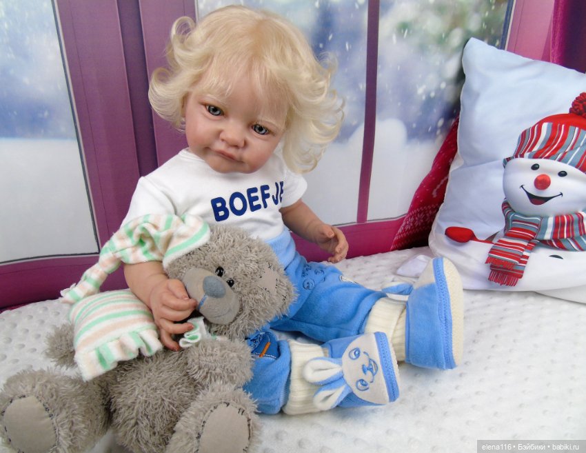 Малыш Тобик — Куклы Реборн (Reborn): работы мастеров (фото 4)