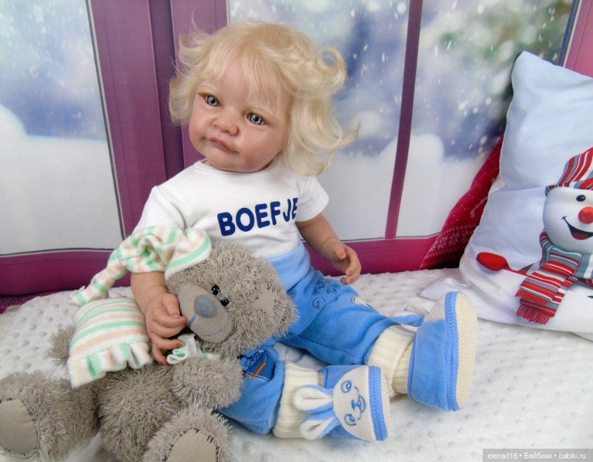 Малыш Тобик — Куклы Реборн (Reborn): работы мастеров (фото 3)