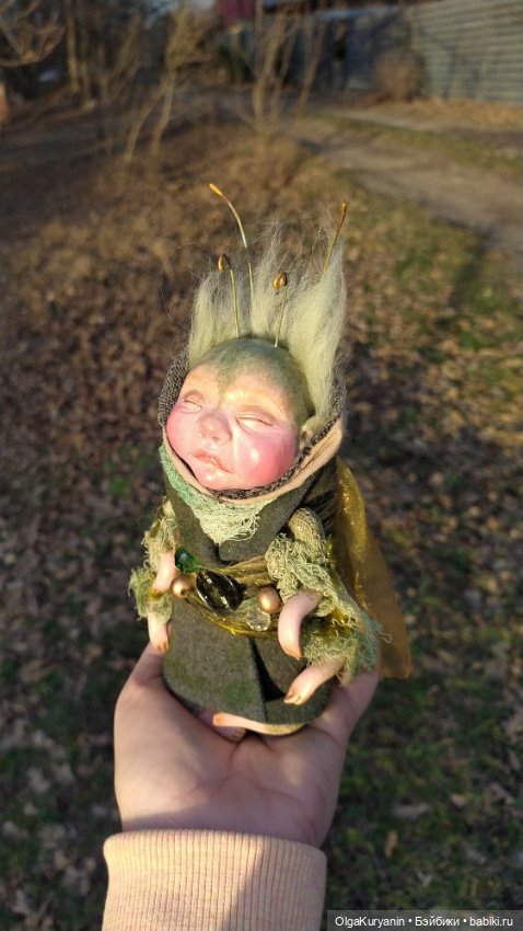 Крошка Мотылëшка — Лепка авторских кукол: полимерная глина