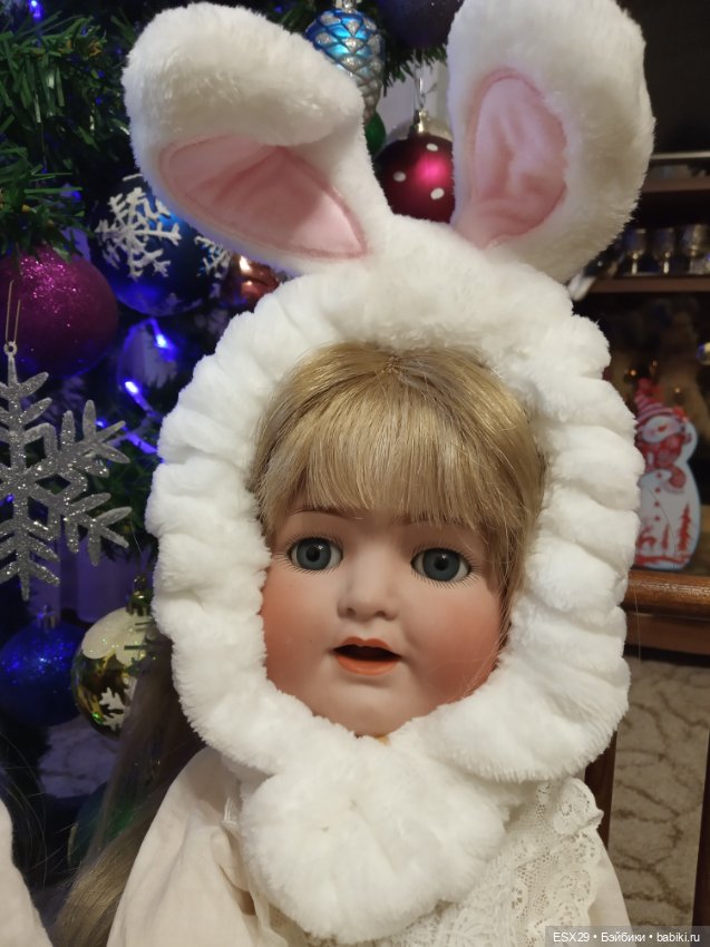 Новогодние праздники с антикварными куклами (фото 8)
