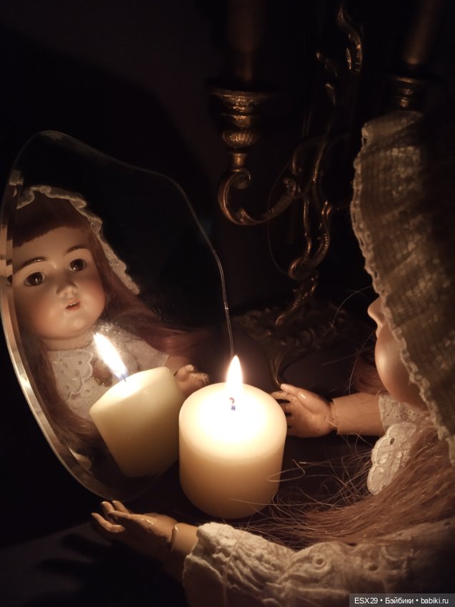 Новогодние праздники с антикварными куклами