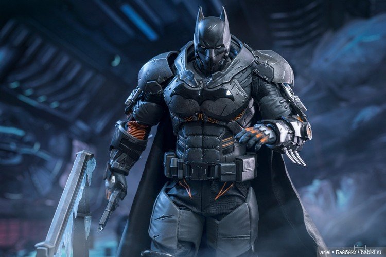 Фигурка Бэтмена (в бронекостюме XE) от Hot Toys по мотивам игры "Batman: Arkham Origins" (фото 8)