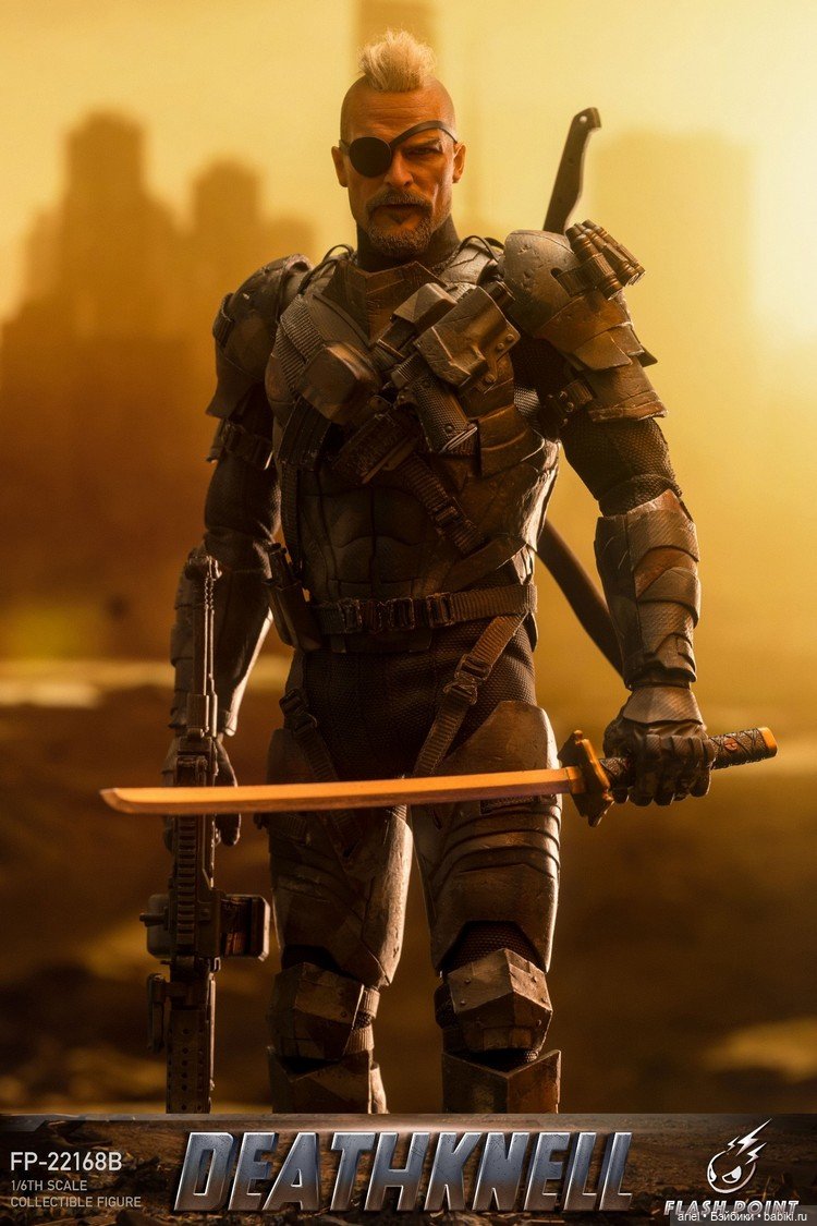 Фигурка Дезстроука (версия из Кошмара Бэтмена) по мотивам фильма «Лига Справедливости Зака Снайдера» (фото 2)