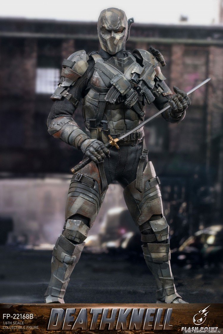 Фигурка Дезстроука (версия из Кошмара Бэтмена) по мотивам фильма «Лига Справедливости Зака Снайдера» (фото 4)