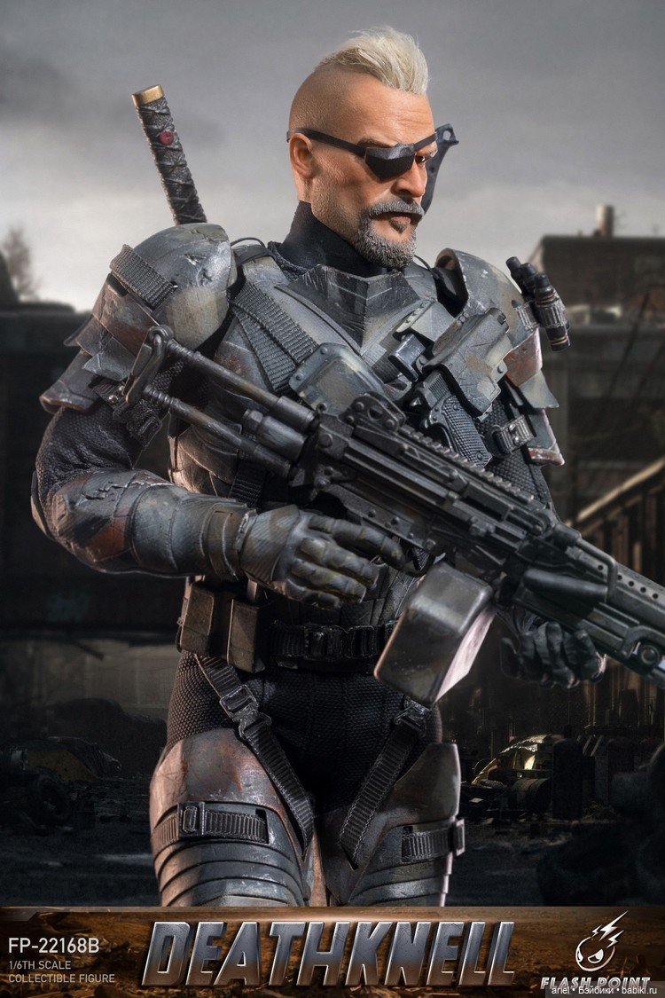 Фигурка Дезстроука (версия из Кошмара Бэтмена) по мотивам фильма «Лига Справедливости Зака Снайдера» (фото 7)