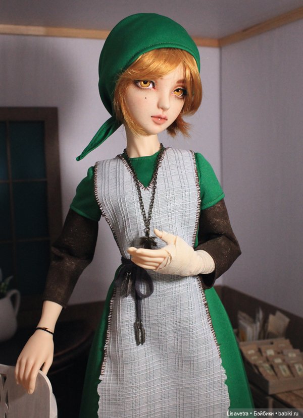 Ведьма в зелёном — Куклы Souldoll (Соулдолл): BJD (БЖД) (фото 4)