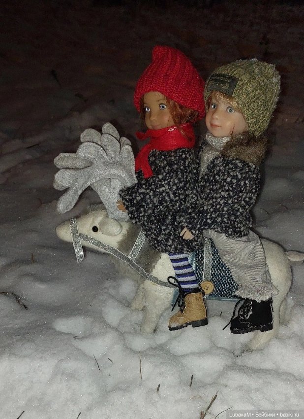 Новогодняя история 4 — Новый год и Рождество: праздничные фото кукол