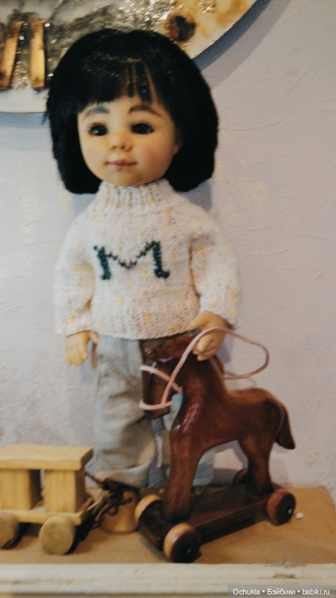 Мой ООАК на мальчика от Gonzalez