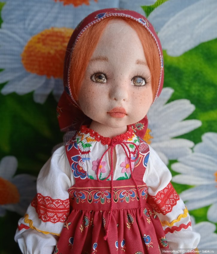 Ещё одна текстильная девочка (фото 3)