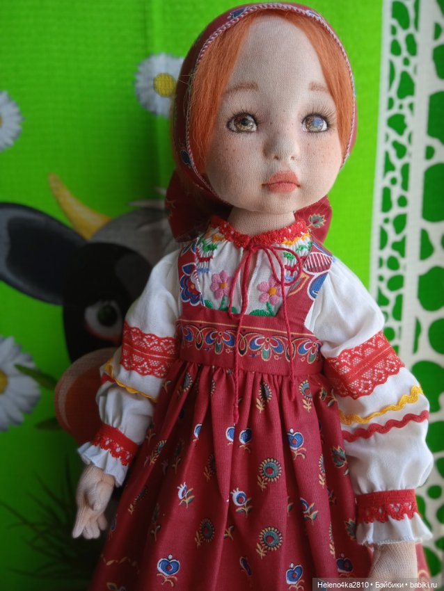 Ещё одна текстильная девочка (фото 9)