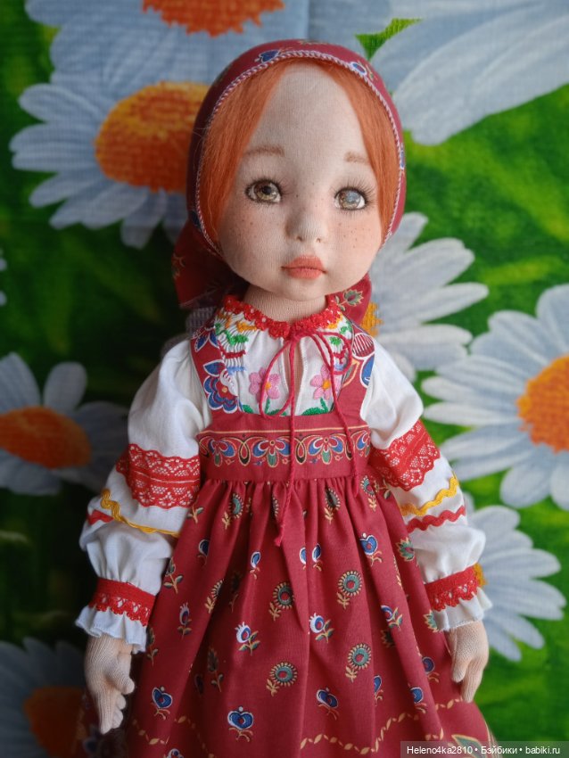 Ещё одна текстильная девочка (фото 7)