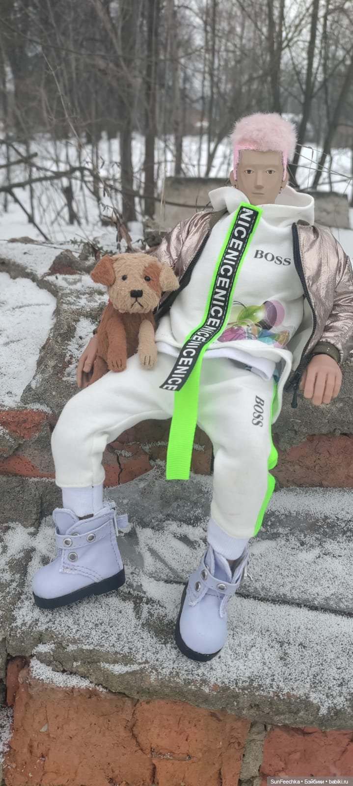 Даже куклы радуются появлению в доме собаки. Томми и Эдди 🥰 (фото 6)