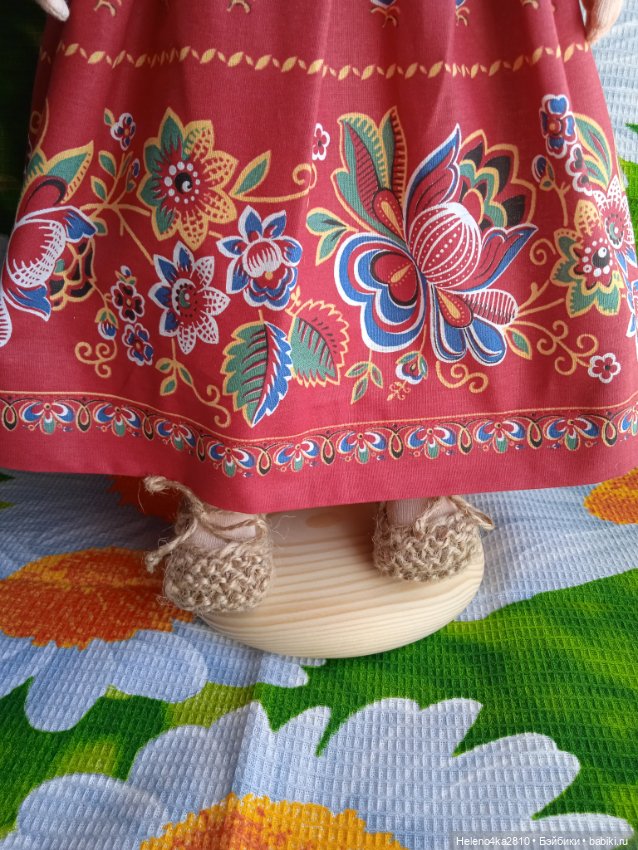 Ещё одна текстильная девочка (фото 5)