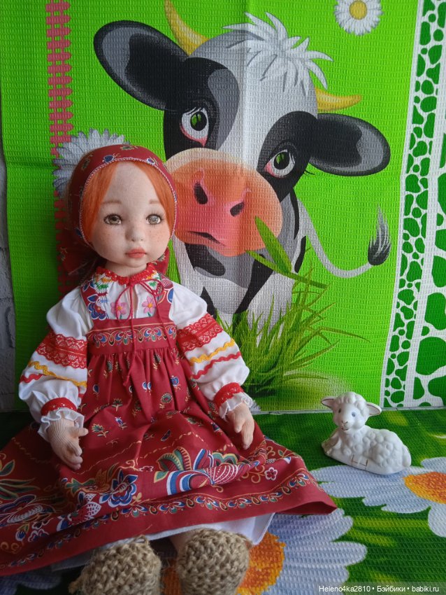 Ещё одна текстильная девочка