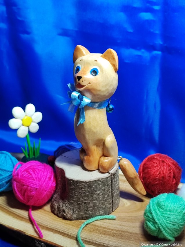 Авторские игрушки из дерева: резьба (фото 7)