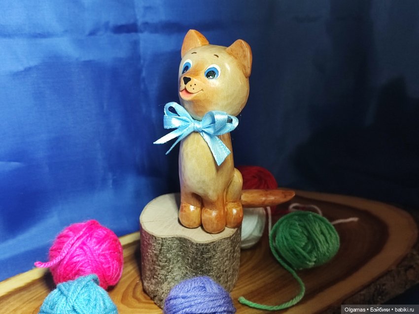 Авторские игрушки из дерева: резьба (фото 4)