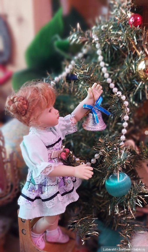 Новогодня история 5 — Новый год и Рождество: праздничные фото кукол (фото 2)