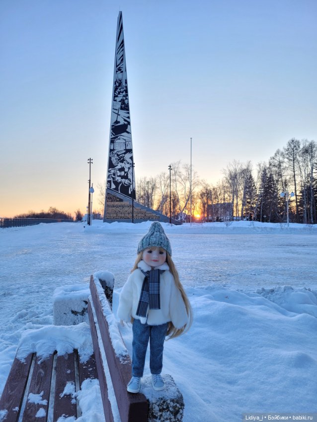 Как Сара чуть нос не отморозила (фото 6)