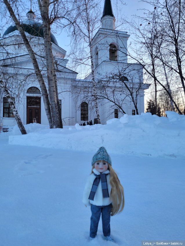 Как Сара чуть нос не отморозила (фото 5)