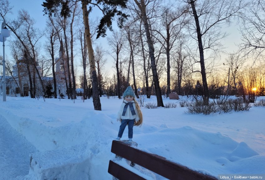 Как Сара чуть нос не отморозила (фото 4)