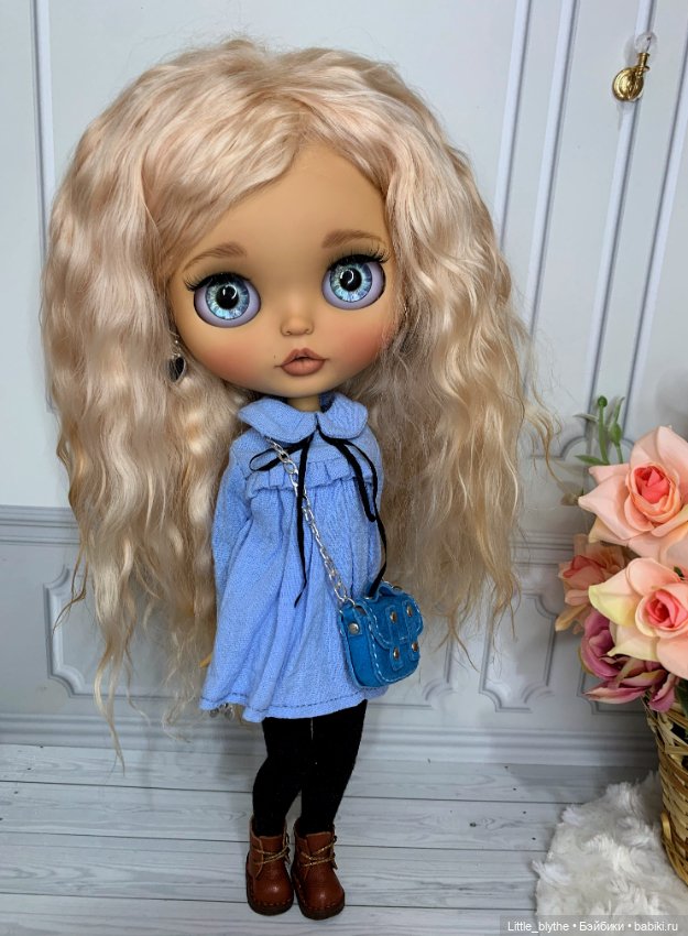 Хлоя💙Первый образ💙 — Куклы Blythe (Блайз) ООАК: кастом